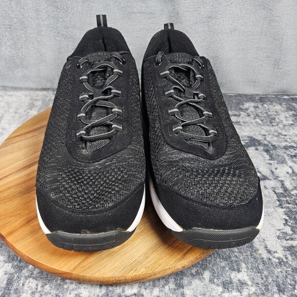 Orthofeet Lava 619 Knit Diabetic Orthopedic Shoes Black Mens US Size 13 2E Wide main image 8